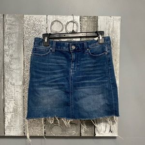 Distressed Jean Tommy Hilfiger mini skirt